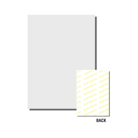 Laser Print Rx Security Paper (SGP-24-R), Bond Off-White 24-lb, 8.5" x 14" - PACK OF 500 SHEETS