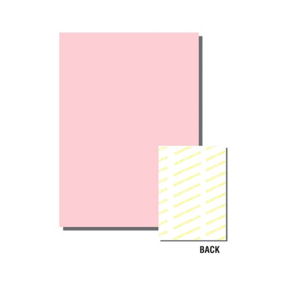 Laser Print Rx Security Paper (SGP-24-R), Bond Red 24-lb, 8.5" x 11" - PACK OF 500 SHEETS