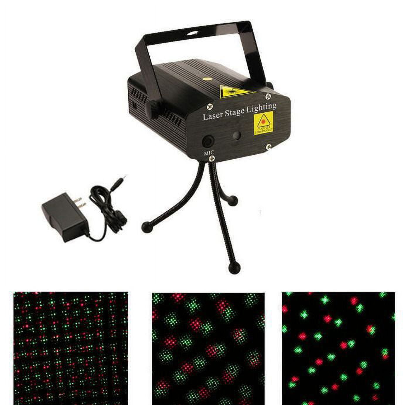 Laser Projector Stage Lights Mini LED R&G Lighting DJ Disco Party Club KTV Xmas