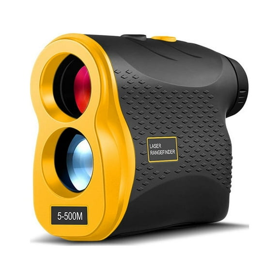 Laser Range Finder Telescope,546.8 Yards Farther,6 Times Magnification Laser Range Finder for Shooting,Hunting and Golf with Ranging,Speed,Flagpole Lock,Fog Measurement,Angle measurement,IP54 Waterpro