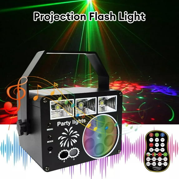 Laser Stage Light RGB LED Beam Laser Projector DMX Disco DJ Party Full Colors