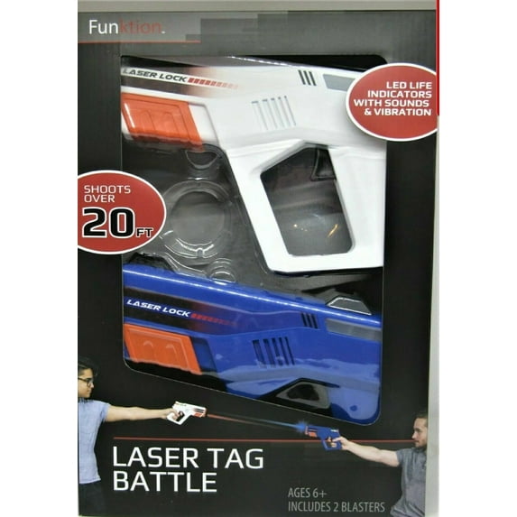 Laser Tag Battle Blasters Game Life Indicators Sounds & Vibration