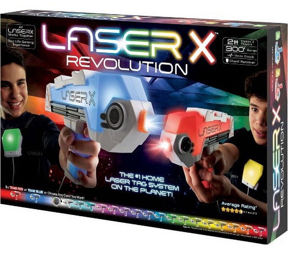 Laser X Ultra Long-Range Double Blasters Exclusive 2-Player Set NSI - ToyWiz