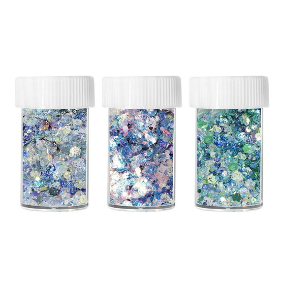 Laser flash powder patch nail flash powder block holographic flash with different sizes and shapes-style:style4;