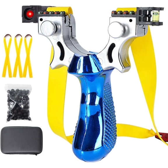 Laser with 3 Bands, Ammo and Sight - Resin Hunting for Adults and Teens, High Power Blue