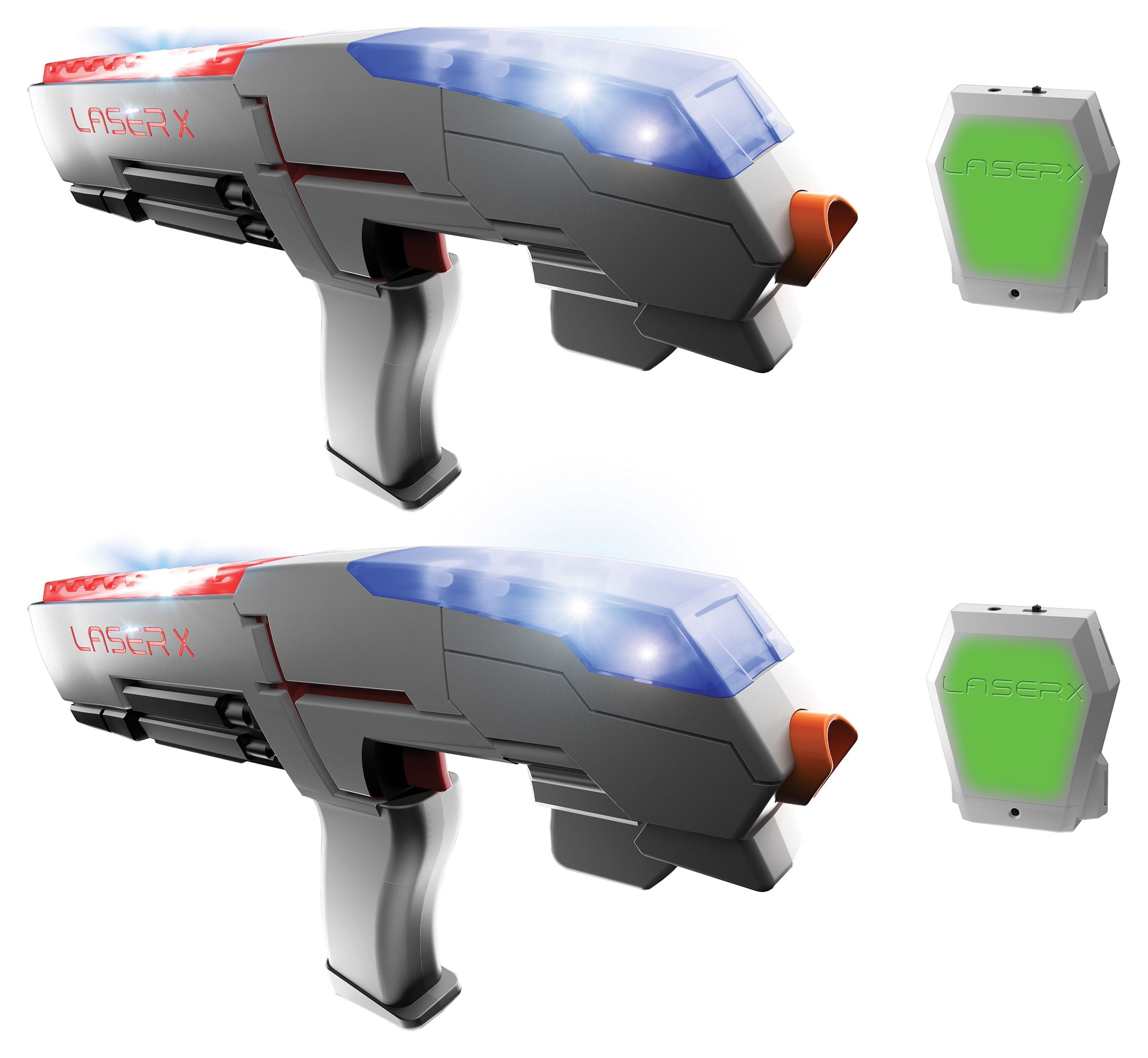 Laser X Evolution B2 Blaster 2-Player Laser Tag Set - 300ft Range, Sound  (88908)