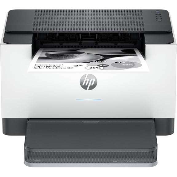 LaserJet M207dw Laser Wireless Printer, Black and White, Duplex, Best-for-Office