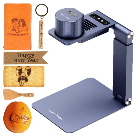 LaserPecker LP1 Plus Mini Portable Laser Engraving Machine with Auto Focus Stand for Beginners Personalized Gifts