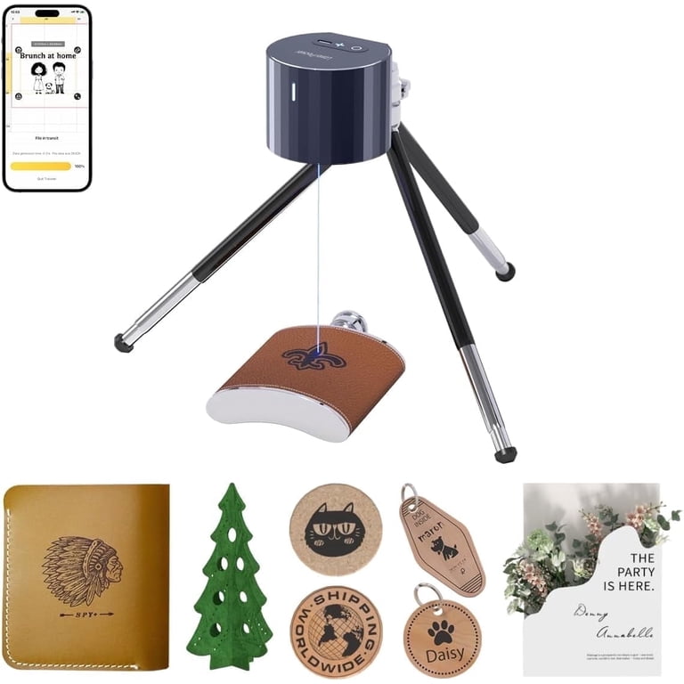 LaserPecker LP1 Pro Mini Engraver for Beginners, Portable 190g