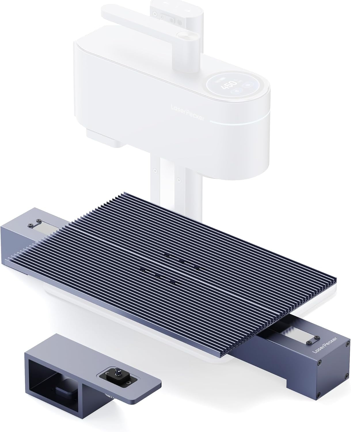 LaserPecker Slide Extension for LP4/LP5 Expand to 300x160mm Engraving Area- Pro Accessories for Batch Processing & Large Projects