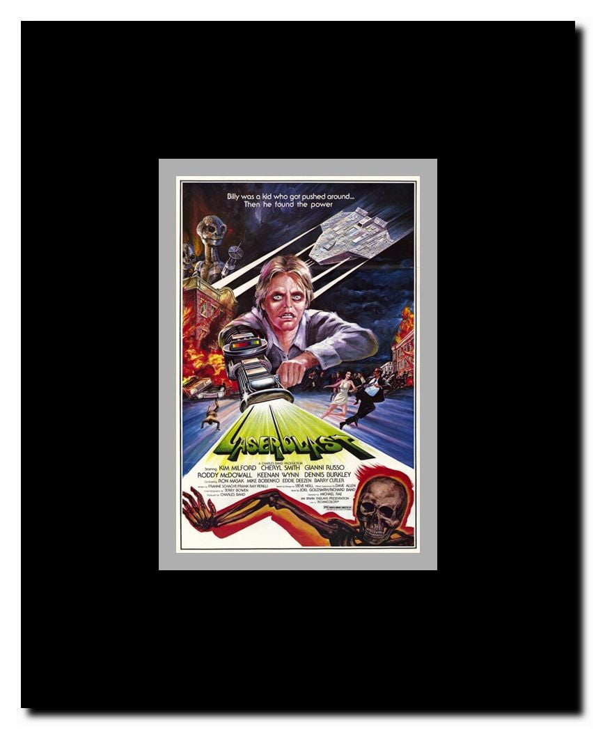Laserblast Framed Movie Poster