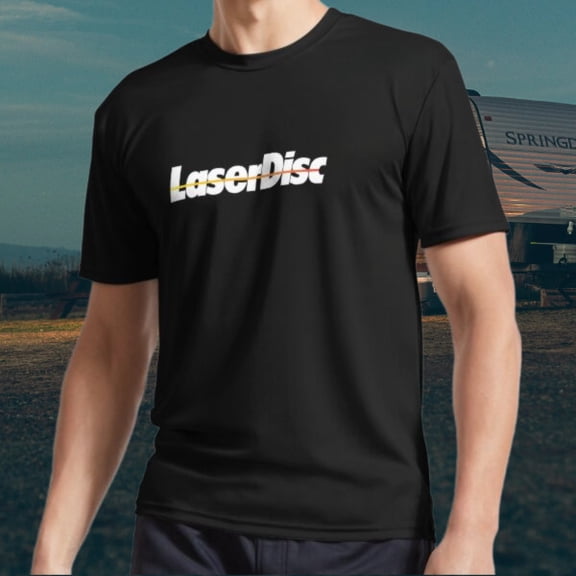 Laserdisc 90s Video Active Logo T-Shirt Funny Size S to 5XL