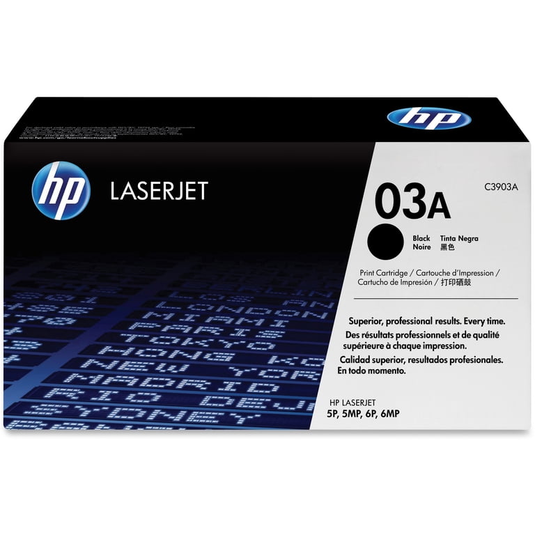 Cartouche Toner HP 06A (C3906A) – Noir – Compatible LaserJet 5L, 6L, 3100, 3150