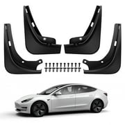 4pcs Universal Car Front and Rear Fenders, EEEkit Car Mud Flaps, Auto  Splash Guards Fit for a Variety of Vehicles with Flaps Approximately 9.85 x