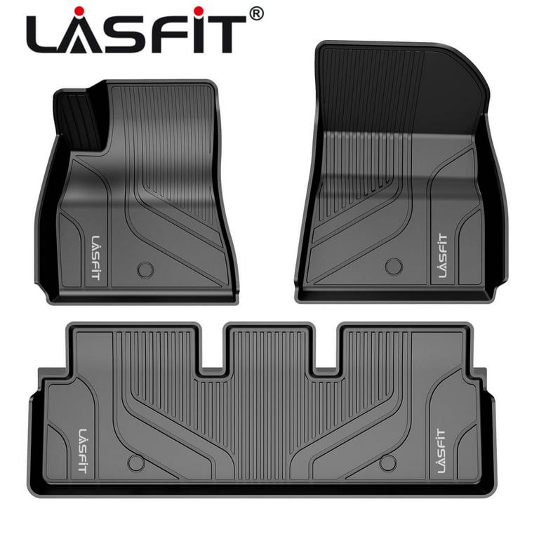 Lasfit 2022-2023 Tesla Model 3 Floor Mats Set, All Weather Guard