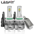 thumbnail image 1 of Lasfit 9006 HB4 LED Headlight Bulbs, Switchback Low Beam Fog Light, 60W 6000LM 2 Modes, 1 of 10