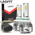 thumbnail image 1 of Lasfit 9145 9140 H10 LED Fog Light Bulbs, 60W 6000LM 6000K | 2 Bulbs, 1 of 9