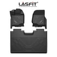 thumbnail image 1 of Lasfit Car Floor Liners for 2015-2022 Ford F-150 Floor Mats SuperCrew Custom Floor Mats 1st & 2nd Row Seat, Don't Fit Super Cab & Regular Cab, Don't Fit With Rear Under-seat Storage, 1 of 14
