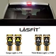 thumbnail image 1 of Lasfit Combo T15 921 912 LED Light Bulbs, Cargo/Trunk Light + 3rd Brake Lights Combo for Ford F-150 2015-2020, White and Red (4Pcs), 1 of 8