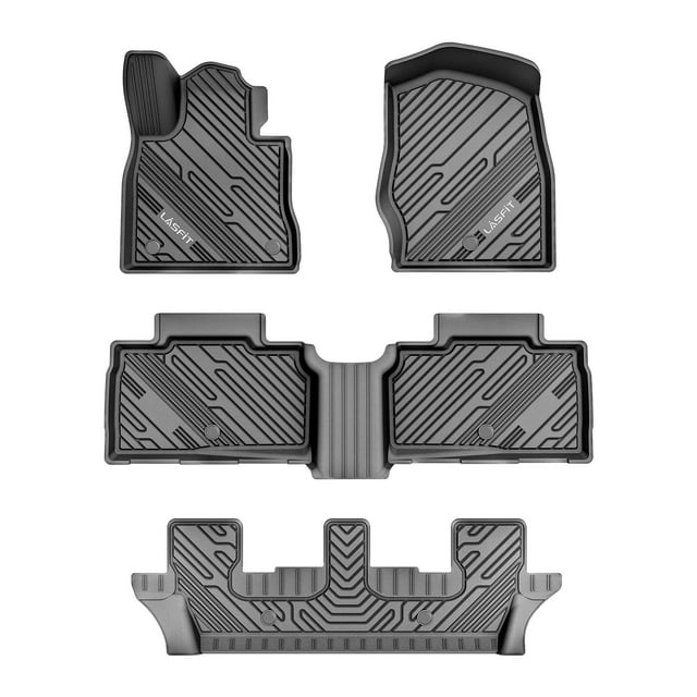 Lasfit Ford Explorer Mats 2020-2023 Custom Floor Mats TPE Material 1st