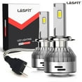 thumbnail image 1 of Lasfit H7 Headlight LED Bulbs Super Bright High/Low Beam/Fog Light, 60W 6000LM 6000K, LA Plus Series,2Bulbs, 1 of 10