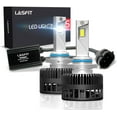 thumbnail image 1 of Lasfit Super Bright 9012 HIR2 LED Headlight Bulbs High Low Beam, 72W 8000LM 6000K Cool White, 2 Yr Warranty, LS Plus Series, 1 of 9