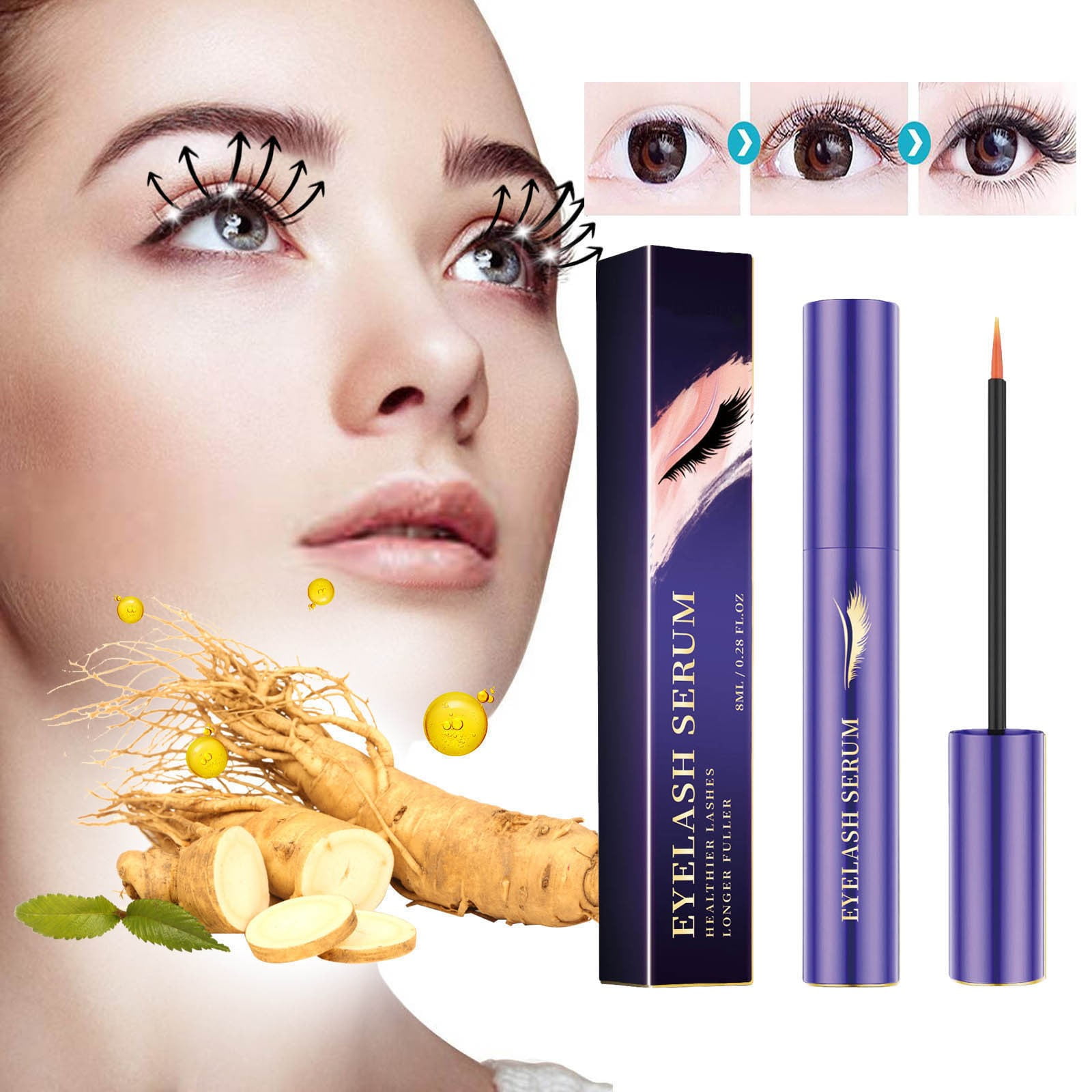 Lash 3ml Eyelash Growth Lash For Eyelash Growth Thickness Stronger