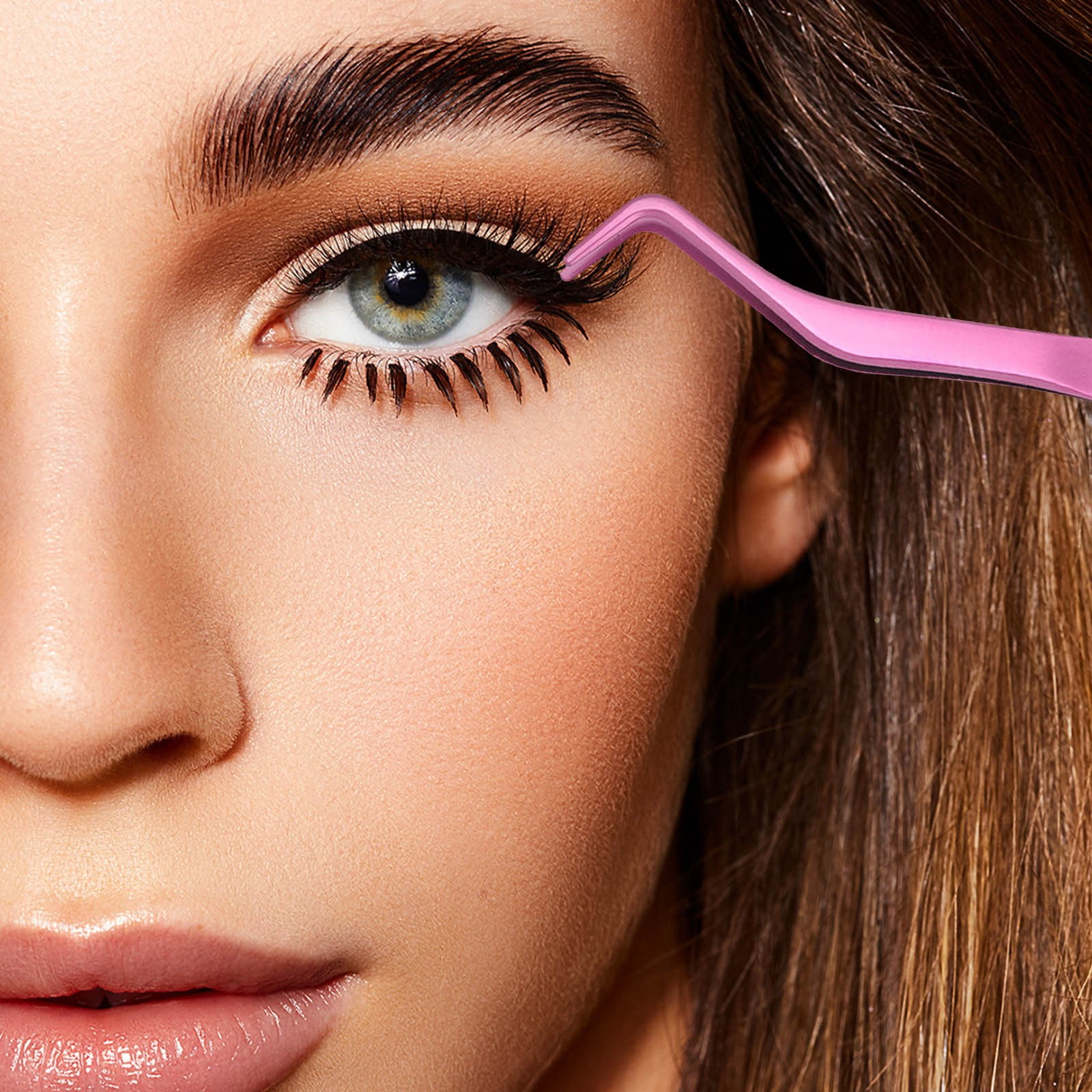 Lash Applicator Lash Tweezers 2 In 1 Eyelash Applicator Tool Lash Tool