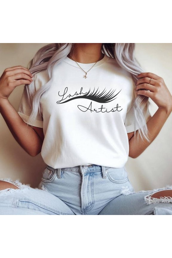 Lash Artist S-hirt, Lash Tech S-hirt, Esthetician S-hirt, Aesthetician S-hirt, Eyelash Tech, CoS-Metology S-hirt