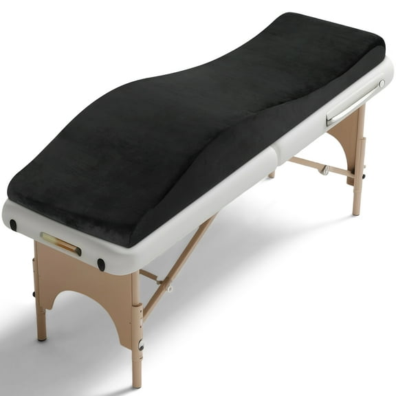 Lash Bed Topper, Ergonomic Lash Bed Foam Topper, High Density Massage Bed Topper