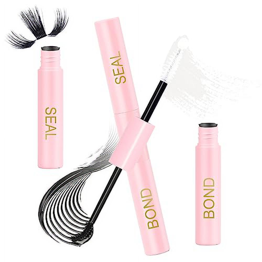 Lash Bond and Seal Cluster Lash Glue for Lash Clusters Super Strong Hold 48 Hours Long Lasting