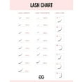 thumbnail image 1 of Downloadable Lash Chart Poster, 1 of 2