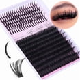 thumbnail image 1 of Lash Clusters 100D Long 12-20mm Lash Spikes Eyelash Clusters Volume Individual Lashes DIY Spiky Lash Extension Mega Cluster Eyelash Extensions Mink Strips Lashes Thick by CORUSCATE, 1 of 9