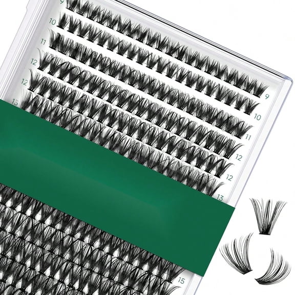 Lash Clusters, 40D 9-18MIX D Curl for DIY Natural Volume
