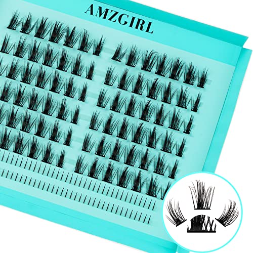 Lash Clusters Individual Lashes That Look Like Extensions AMZGIRL 84pcs