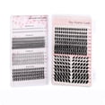 thumbnail image 1 of Lash Clusters Kit, Natural 628 Pcs Cluster Eyelash Extensions Kit 5-16mm Individual Lash Extensions Kit D Curl Fluffy Wispy False Eyelashes Kit,With Bond & Seal Tweezers Brush for beginner, 1 of 7