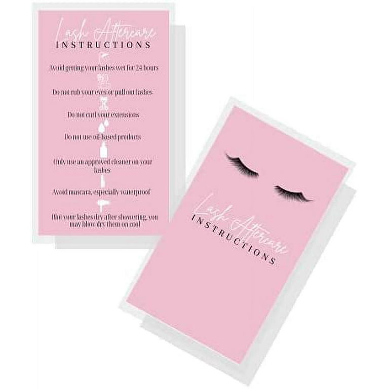 Feminine Pink Lip Filler Aftercare Instructions Business Card, Zazzle in  2023