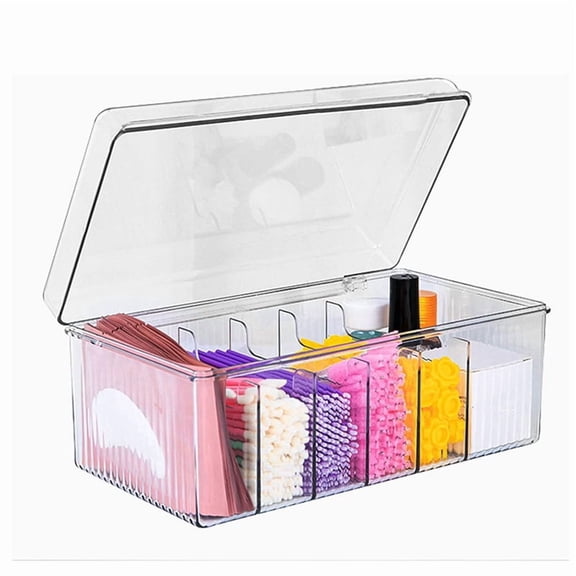 Lash Extension Organizer and Storage, Lash Cart Organizer for Lash , Eyelash Supplies Organizer Storage Box