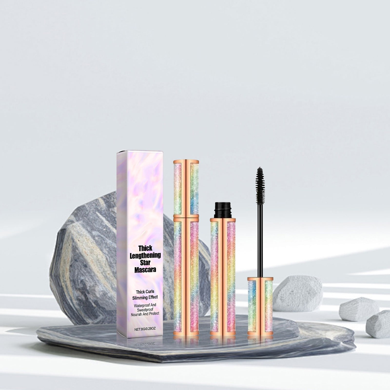 Lash Lengthening Mascara Black Lasting Lash Effect Curl Multiplying