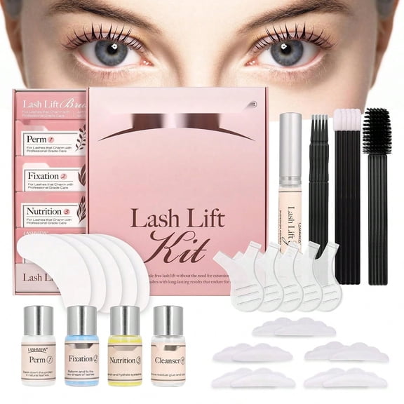 Lash Lift Kit, Eyelash Perm Kit, Professional Eyelash Curling Lash Extension Set,Lash Curling, Semi-Permanent Curling Perming Wave Suitable For Salon - Lash Lift-Bottle