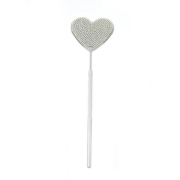 Lash Mirror Eyelash Mirror for Lash Extensions,Stainless Steel Makeup Mirror