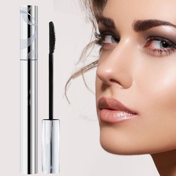 Lash Primer Curling Mascara, Lengthening Volumizing Base Coat, Sunflower Extract Infused, Smudge Proof Non Clumping, Long Lasting Hold, 6g