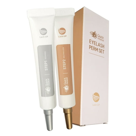 Lash Up Quick Premium Eyebrow Lamination and Eyelash Lift Step 1 and Step 2 tube set 20ml