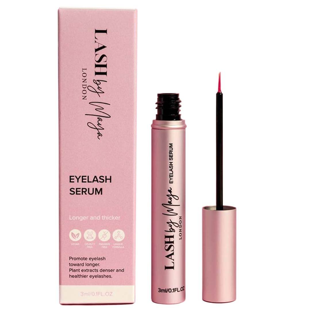 Lash by Maya Serum - Lash by Maya Eyelash Serum London - Walmart.com