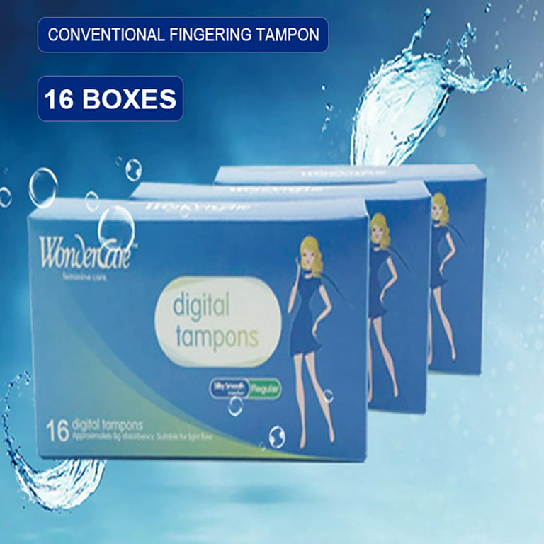 Lashall Pointing Tampons Super Absorbency Unscented Comfortable