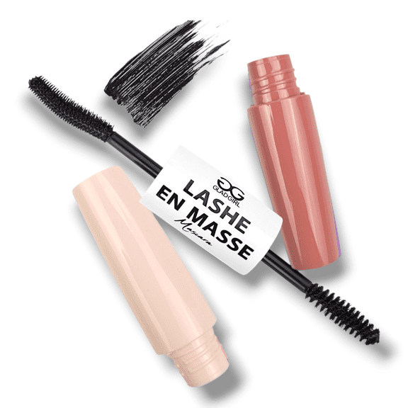 Lashe EnMasse Mascara for Eyelash Extensions, Black, Oil- Free