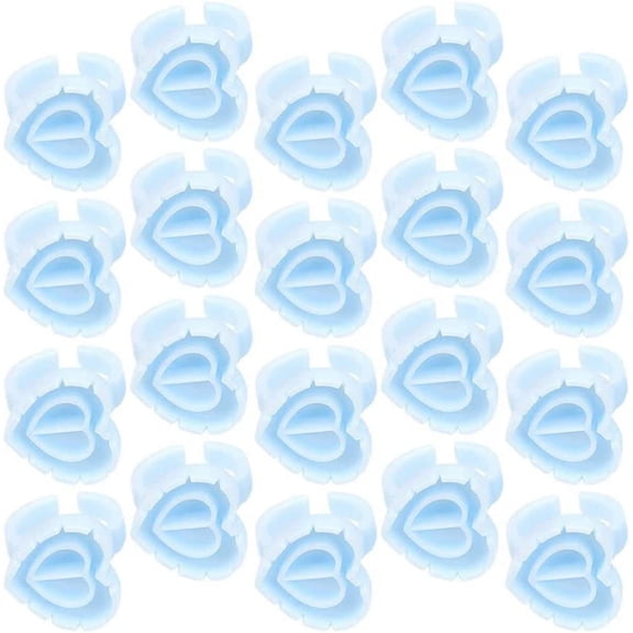 Lashes Glue Ring Cup, 100pcs Glue Rings Disposable Rings for Lashes Disposable Ring Cups Disposable Pigment Rings Makeup Glue Holder Rings for Eyelash Extension Nail Art Adhesive Glue Holders