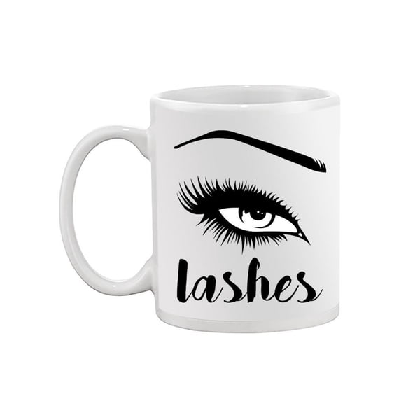 Lashes Mug - SPIdeals Designs,