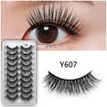 Lashes Natural Roller X Curved Comb Eye Lashes Mdf12 Eyelashes Short