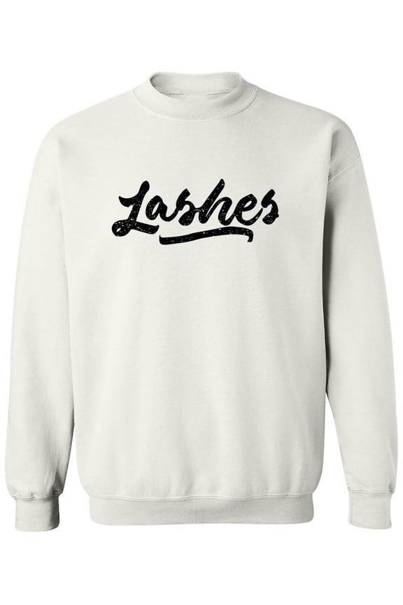 Lashes. Sweatshirt Men -Image by Shutterstock, Male 3X-Large